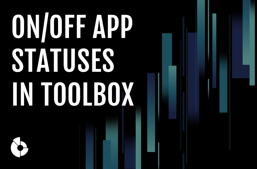 Statuses for Apps in New TFB Toolbox
