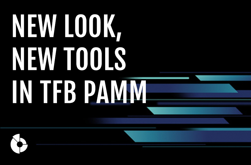 Interface and functional upgrades to TFB PAMM